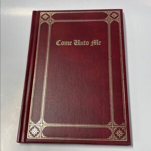 1962 COME UNTO ME Religious Illustrated Funeral Service Book new Philadelphia oh